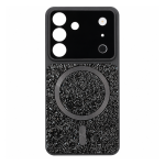 Shiny Diamond with Magnetic Case for Samsung Galaxy S26 - Black